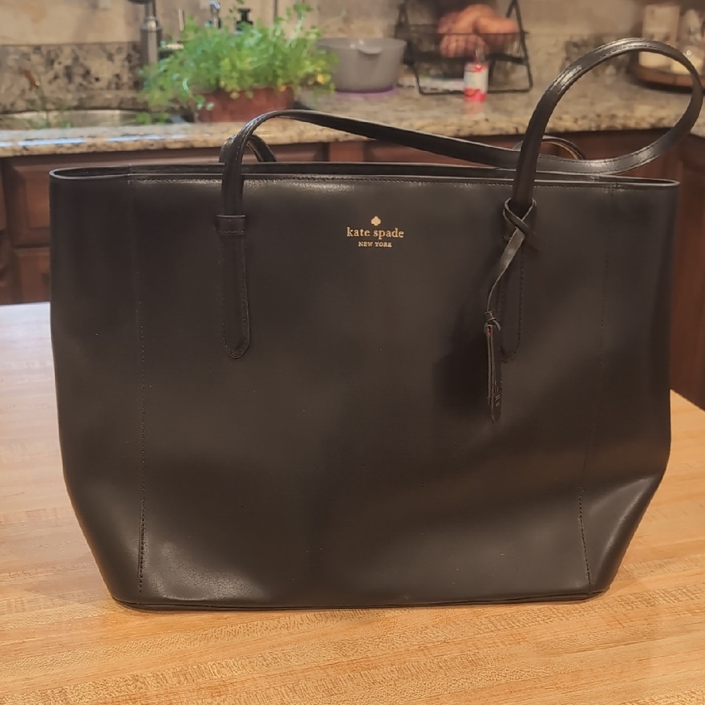 Kate Spade Black Leather Handbag